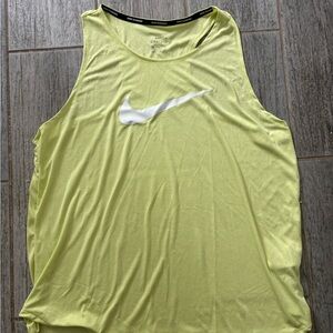 Nike Yellow Tank Top